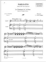 Air du Rossignol. Parysatis - SAINT-SAËNS - Partition - Opéras
